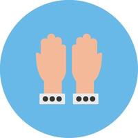 Praying Icon Design Symbol vector