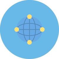 Network Icon Design Symbol vector