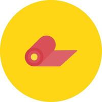 Gym Mat Icon Design Symbol vector
