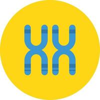 Chromosome Icon Design Symbol vector
