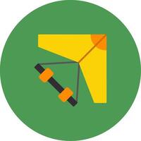 Glider Icon Design Symbol vector
