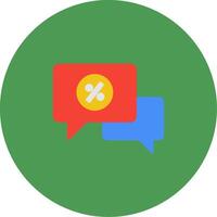 Chat Icon Design Symbol vector