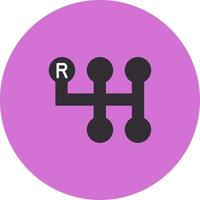 Gearshift Icon Design Symbol vector
