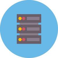 Database Icon Design Symbol vector
