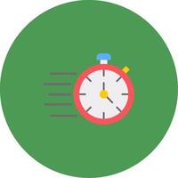 Fast Time Icon Design Symbol vector