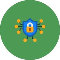 Cyber Security Icon Design Symbol vector