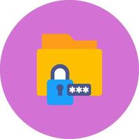 Data Encryption Icon Design Symbol vector