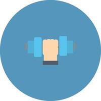 Dumbell Icon Design Symbol vector