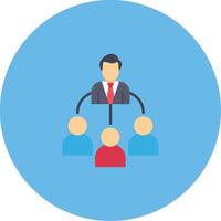 Delegate Icon Design Symbol vector