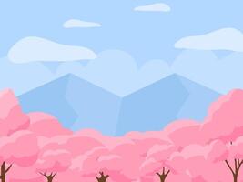 Spring is coming banner. vector