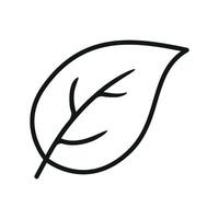 Leaf icon delivers a dynamic and fresh aesthetic, perfect for visualizing nature reserves, sustainable gardens, or plant care vector