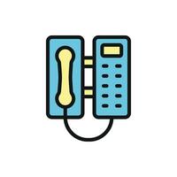 Telephone icon design templates simple and modern vector