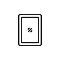 Windows icon features a timeless and functional aesthetic, great for visualizing home improvement, construction projects, or office layouts vector