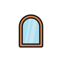 Window icon design templates simple and modern vector