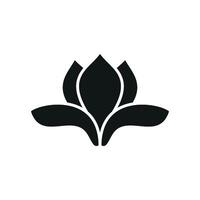 Magnolia Icon features a sophisticated and subtle design, perfect for promoting premium floral services, garden designs, and nature-inspired aesthetics vector