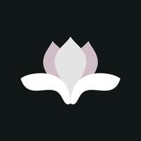 Magnolia Icon offers a fresh, chic look, ideal for representing spring blooms, weddings, and elegant floral arrangements in design projects vector