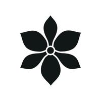 Magnolia Icon features a graceful and sophisticated design, perfect for symbolizing purity, beauty, and timeless elegance in floral arrangements. vector
