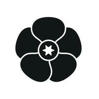 Poppy Icon offers a lively and energetic design, perfect for representing joy, freedom, and creativity in branding, events, or garden designs vector