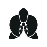 Orchid Icon offers a vibrant and graceful look, ideal for representing sophistication, femininity, and timeless beauty in high-end floral designs vector