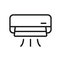 Air Conditioner Icon is a versatile graphic, great for both residential and commercial air conditioning projects vector