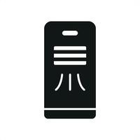 Air Conditioner Icon is a stylish and cool design, ideal for any air conditioning or climate control business vector