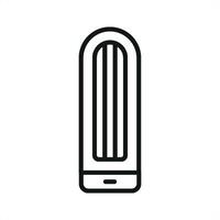 Air Conditioner Icon offers a polished and sleek look, perfect for air conditioning units, smart home setups, and home automation systems vector