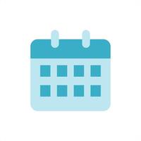 Calendar Icon is a modern and dynamic design, ideal for digital platforms, time-management tools, and calendar-focused projects vector