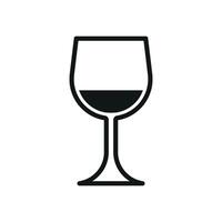 Wine Drink Icon is a clean and vibrant design, ideal for both red and white wine promotions, catalogs, and labels vector