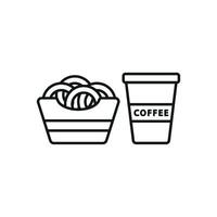 Drink and Onion Ring Icon offers vibrant and playful detailing, ideal for branding, digital platforms, and food-related projects vector