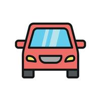 Car icon offers a sleek and functional design, ideal for visualizing driving, vehicle navigation, or road navigation apps vector