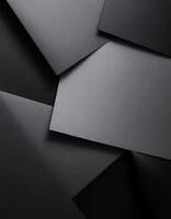 concept features a geometric composition using polygonal shapes in deep photo