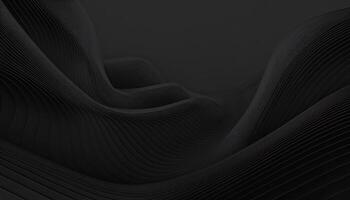 Abstract background design with black paper cutting technique that forms dynamic patterns photo