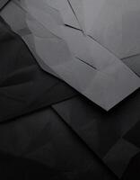concept features a geometric composition using polygonal shapes in deep photo