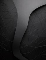 concept features a geometric composition using polygonal shapes in deep photo