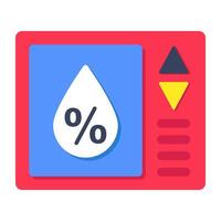 Premium design icon of humidifier device vector