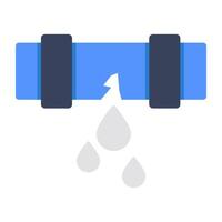 Perfect design icon of leak detector vector