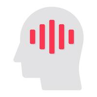 Modern design icon of voice recognition vector