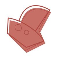 Sandbox mold in the shape of a boat color. Clip art for your projects. vector