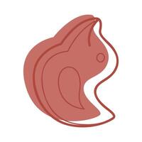 Sandbox mold in the shape of a duck color. Clip art for your projects. vector