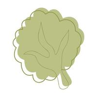 A tree color. Clip art for your projects. vector