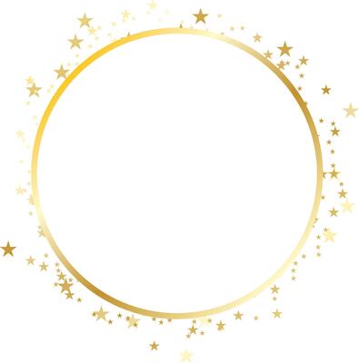 gold star frame
