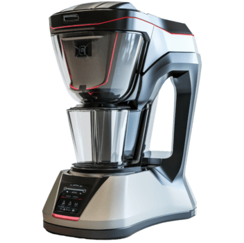 un' elegante caffè creatore con un' moderno disegno, digitale controlli, e un' doppia funzione birra sistema per convenienza e efficienza. png