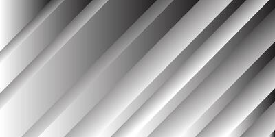 Abstract Black and White Gradient with Geometric Lines vector