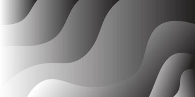 Abstract Black and White Gradient with Liquid Motion vector