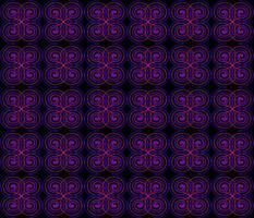 Original seamless abstract pattern in purple color on a black background vector