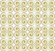 Delicate seamless abstract pattern in green and red on a white background vector