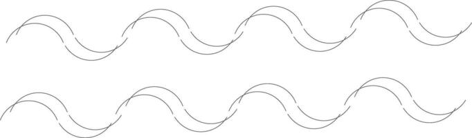 Abstract Wavy Pattern Background vector