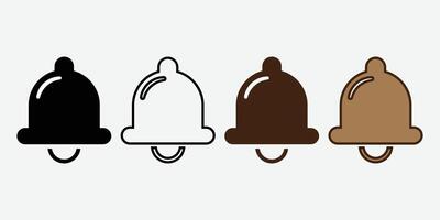 Bell Icon . Notification icon for your web site design. Bell Button Icon. Notification Symbol. vector