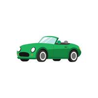 Rolling Green Dreams Emerald Convertible Perfection vector