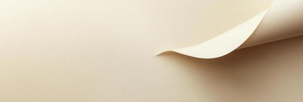 Beige paper texture background with copy space. photo